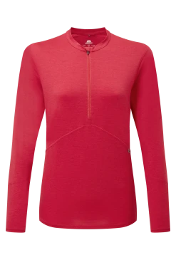 Mountain Equipment Nava Women's LS Zip T Damen Bekleidung