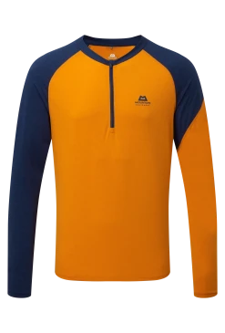 Mountain Equipment Nava LS Zip T Herren Bekleidung